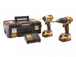 DEWALT 18V Combi & Impact Drill Twin Pack £239.99